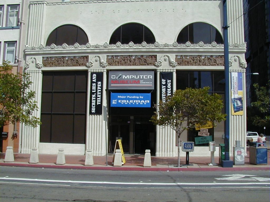 The Computer Museum of America building in downtown San Diego, circa 1998