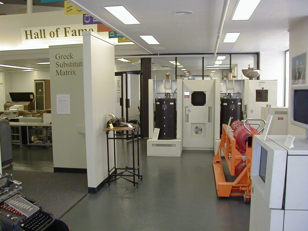 A walk-through exhibit at the downtown campus